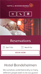 Mobile Screenshot of bondeheimen.com